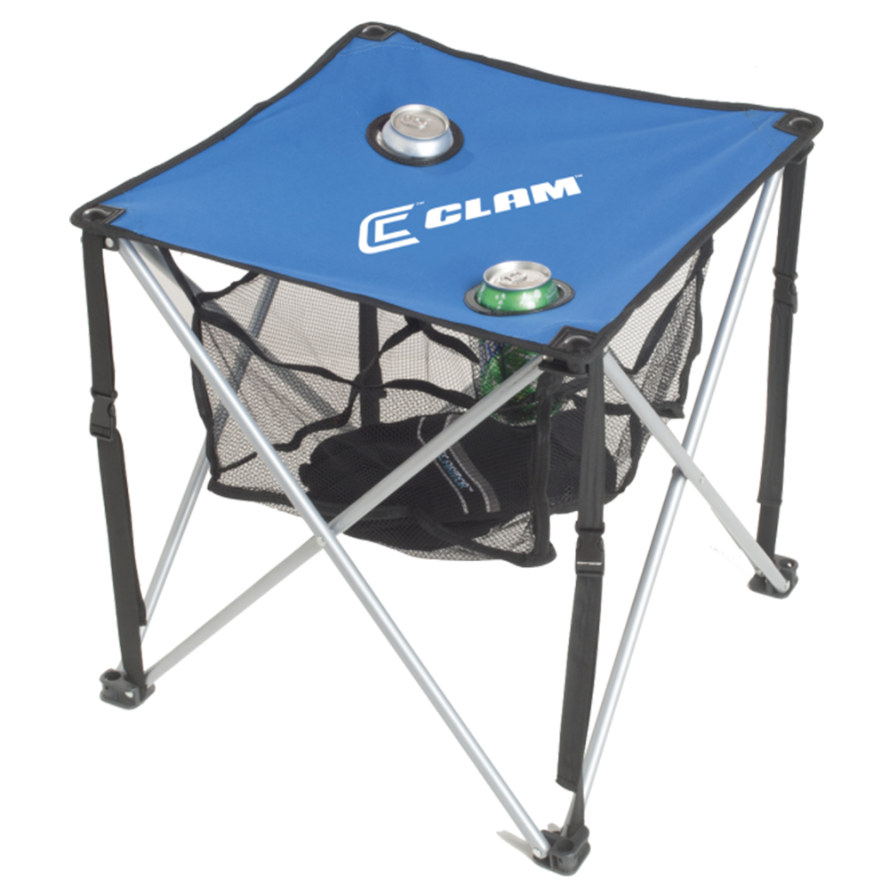 Clam Quick-Pack Tables w/Carrying Case
