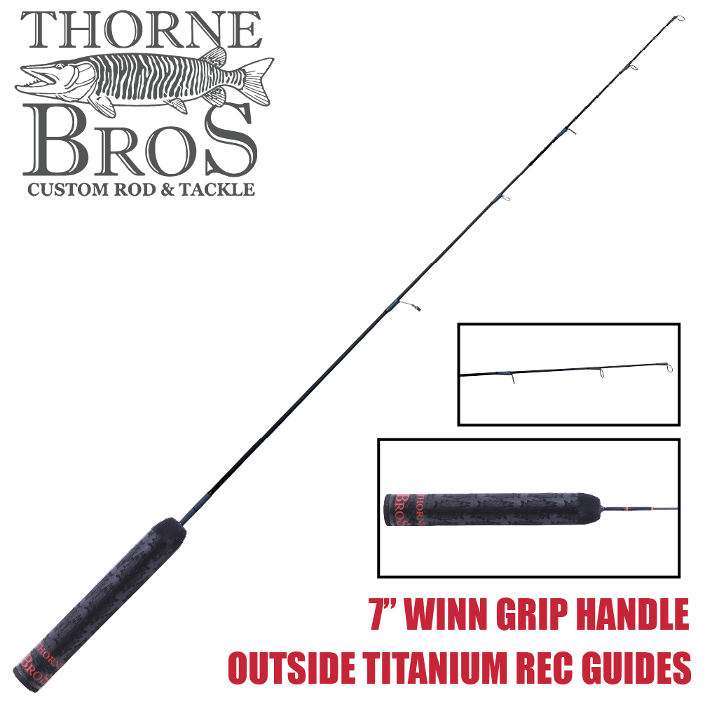 Thorne Bros Custom Ice Rod -  Panfish Sweet Heart Options