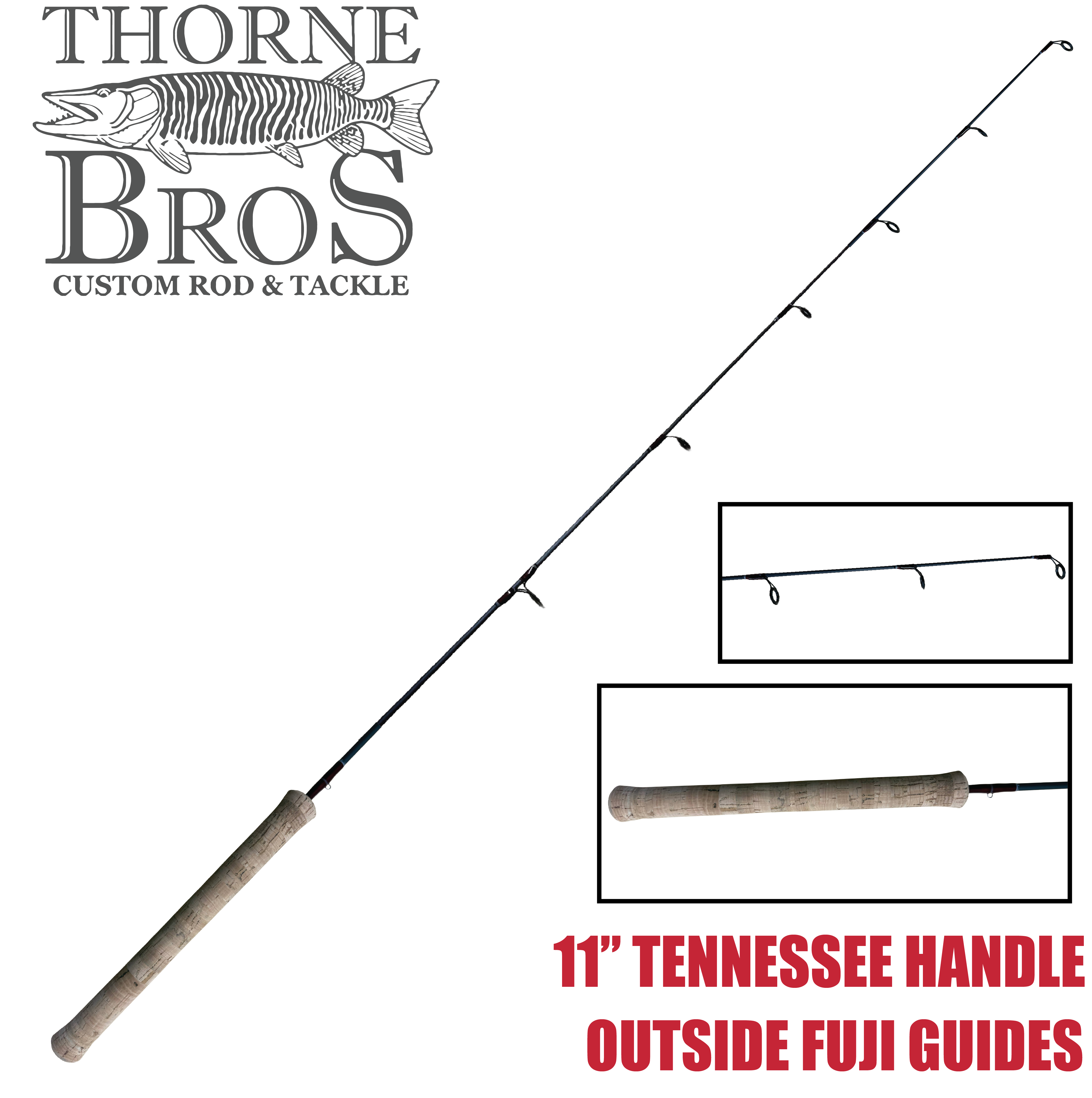 Thorne Bros Custom Ice Rod -  Professional Glass Options