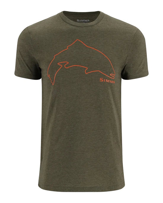 Simms Trout Outline T-Shirt