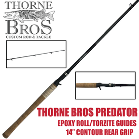 Thorne Bros. Predator Bass/Walleye Rods - Casting