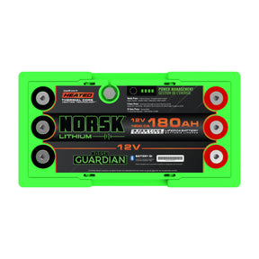 Norsk (LiFePO4) 180Ah 12.8v Lithium Marine Cranking Battery (Heated)