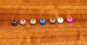 Hareline Mottled Tactical Slotted Tungsten Beads