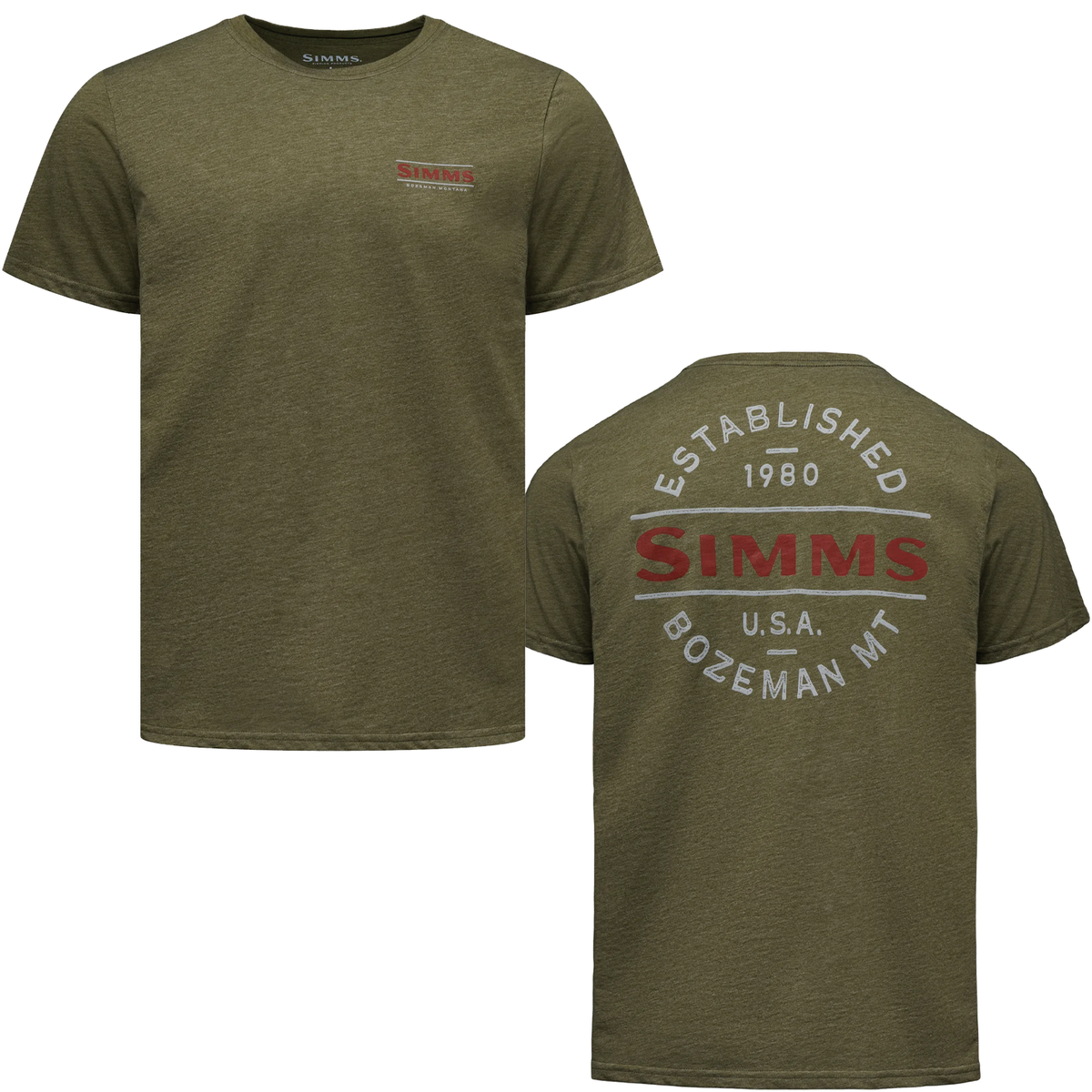 Simms Lockup Tech T-Shirt