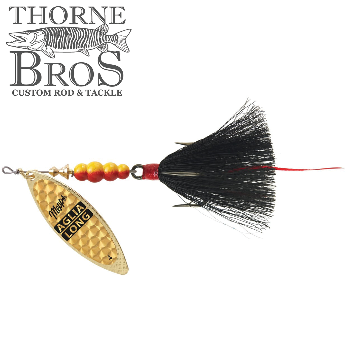 Mepps Aglia Spinner Long w/ Tail