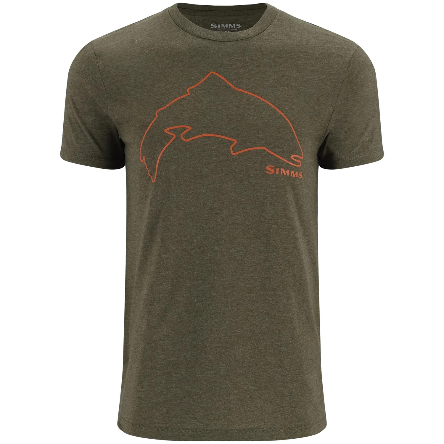 Simms Trout Outline T-Shirt