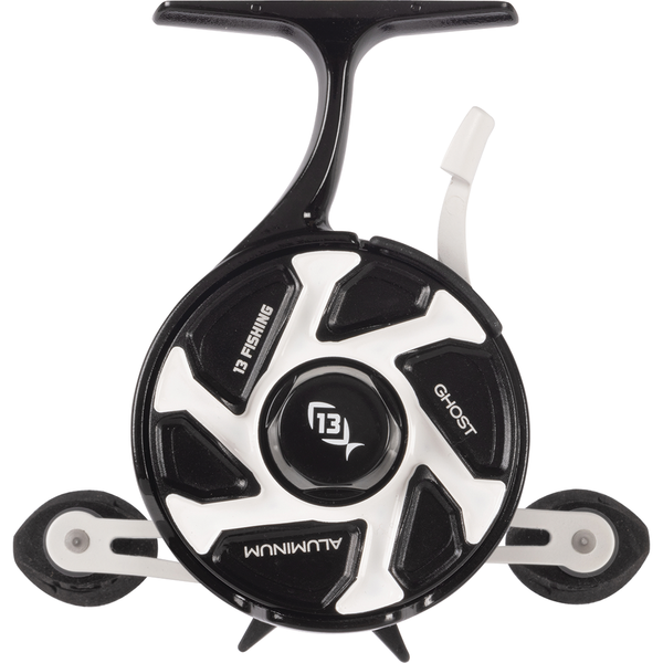 13 Fishing FreeFall Ghost Aluminum Ice Reel Left 13 Fishing FreeFall Ghost Aluminum Ice Reel Left