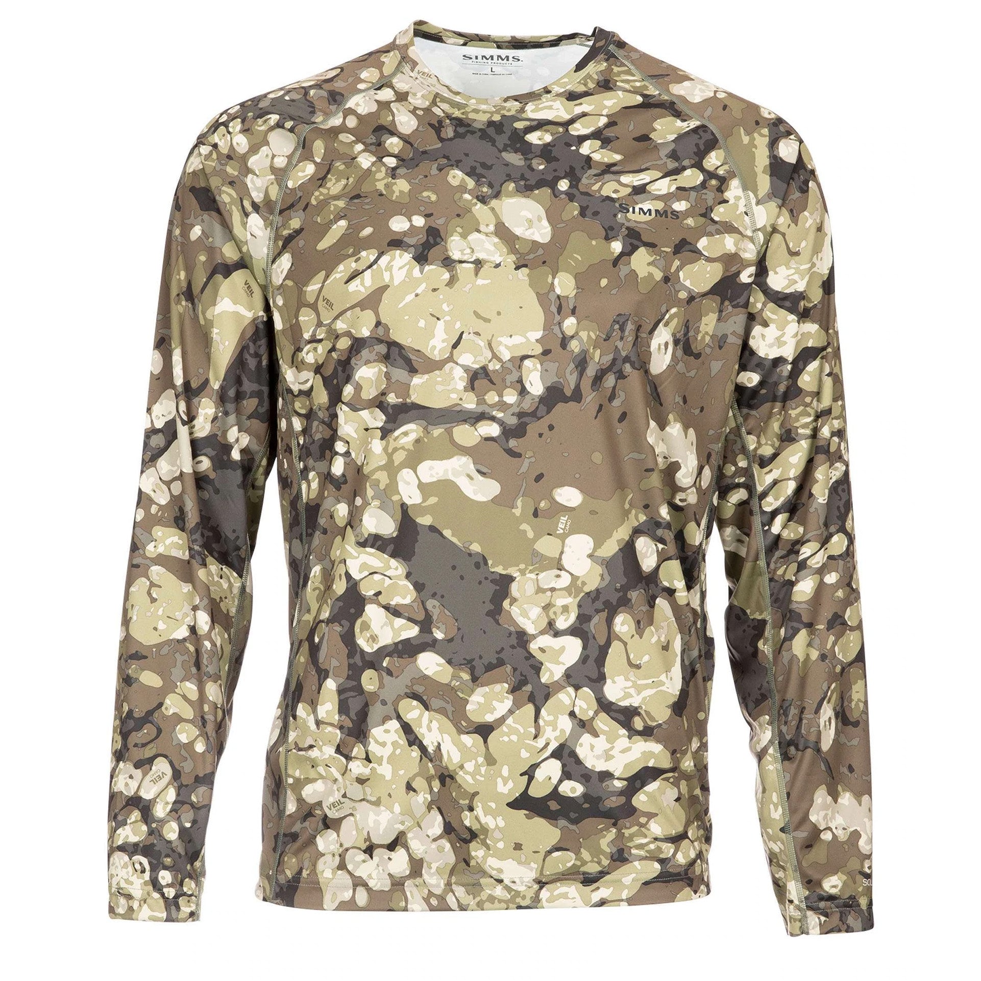 Simms Men's SolarFlex Crewneck - Print