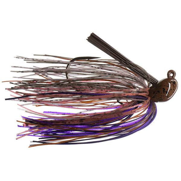 fake fish lure jigg Dirty Jigs Luke Clausen Casting Jig, 7/16 oz / Green Pumpkin Candy high vibration bladed jig trailer setup 8 Inch Fish Net Model:Size 8/0 - Q'ty/Pack 6 Featuring a specially designed
