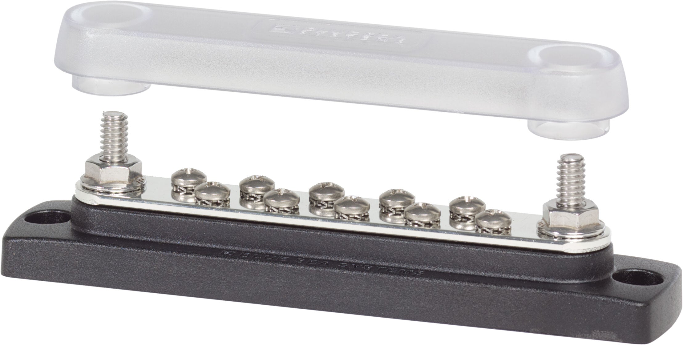 Blue Sea Systems Common 150A BusBar - 10 Gang with Cover 2300