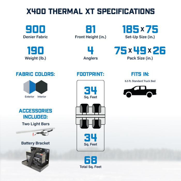Clam X400 XT Pro Thermal