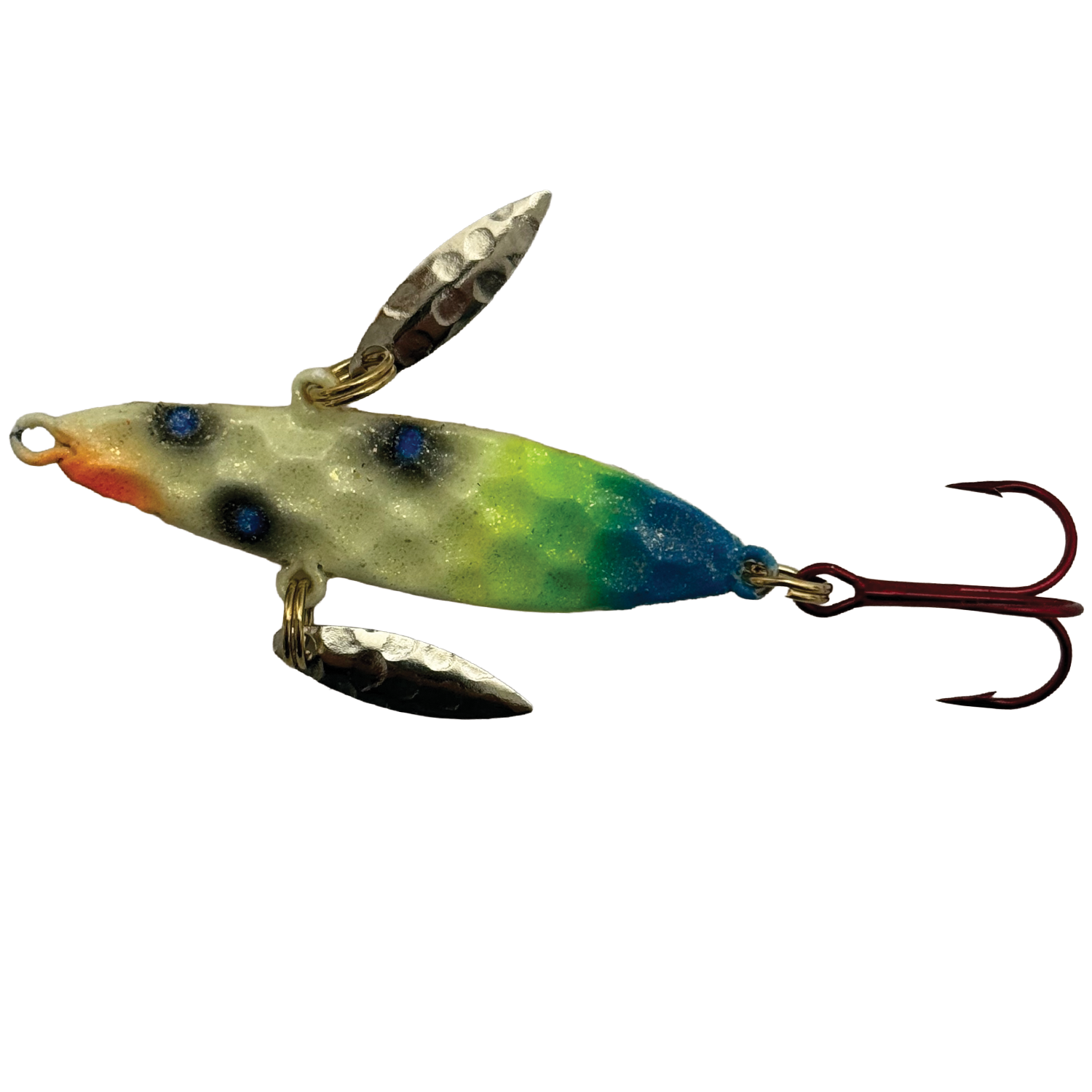JR's Tackle Hammered Flasher Spoon