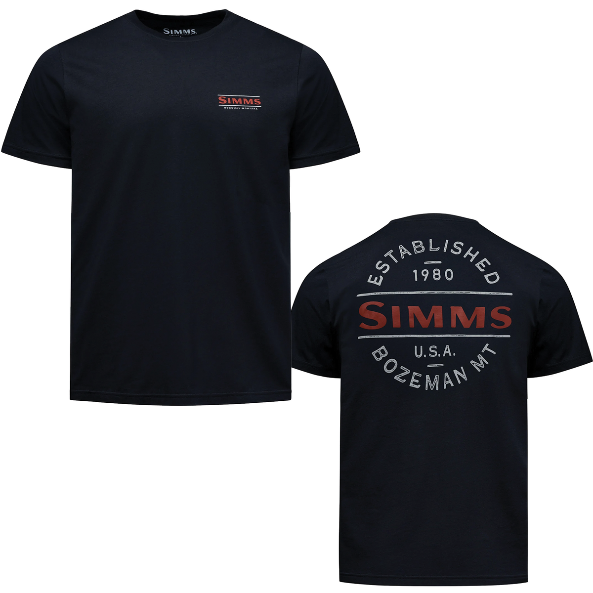 Simms Lockup Tech T-Shirt