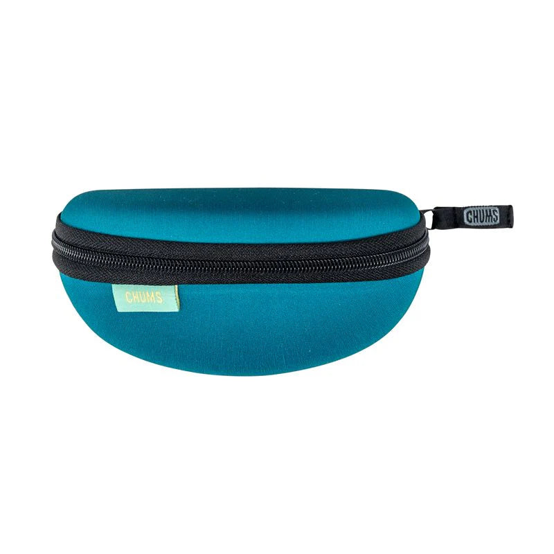 Chums Transporter Case in teal with a zippered closure, compact and durable design ideal for organizing fishing tackle and small outdoor accessories.