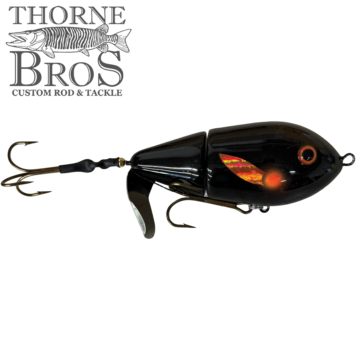 Lake X Lures Northern Lights Series Cannonball Jr. Surface Bait bullfrog