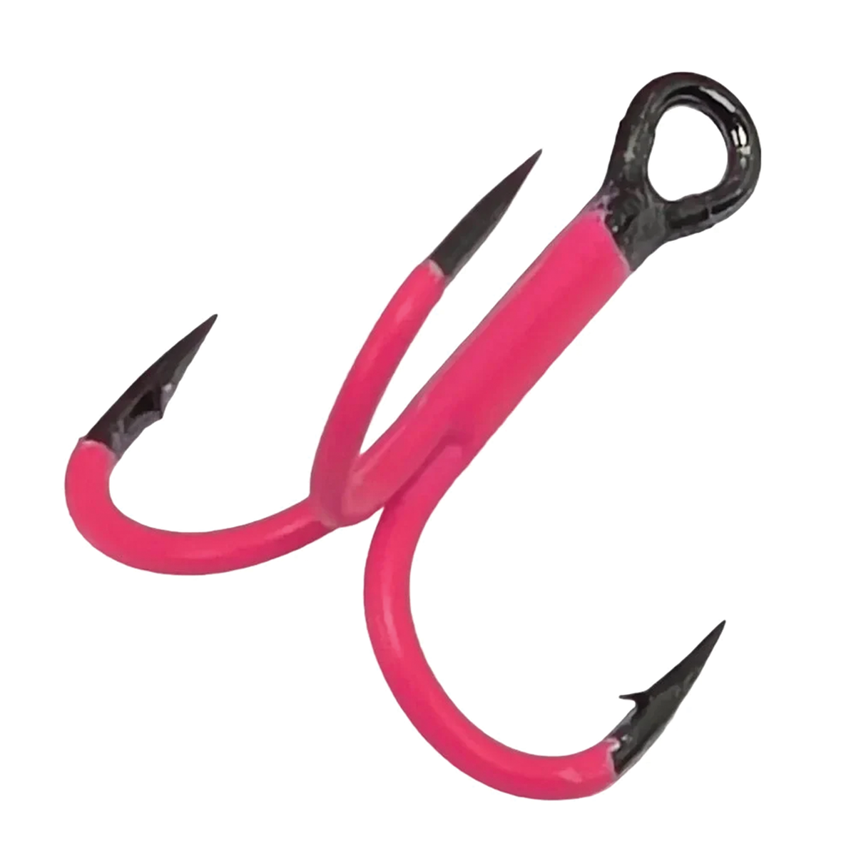 Gamakatsu Fluorescent Series Round Bend Treble Hooks