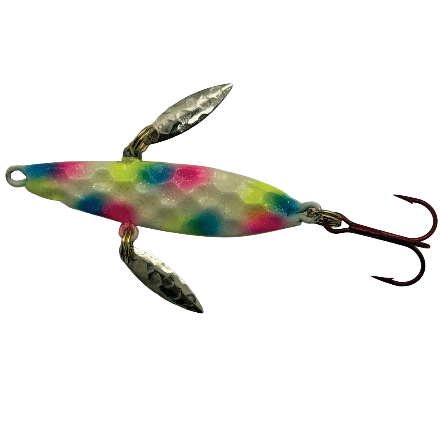 JR's Tackle Hammered Flasher Spoon