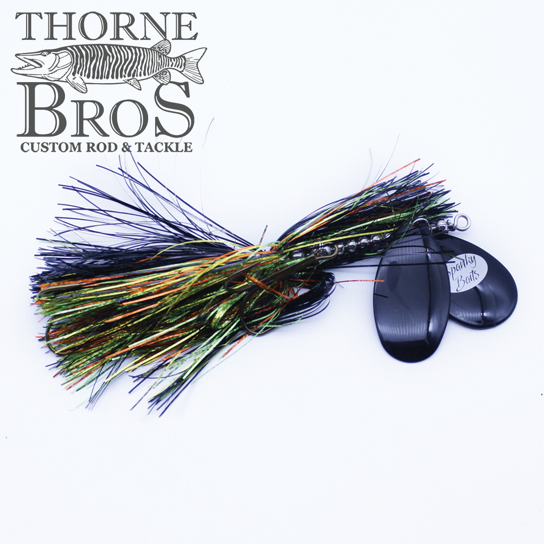 Spanky Baits Lil' Angry 89 - Black Firetiger