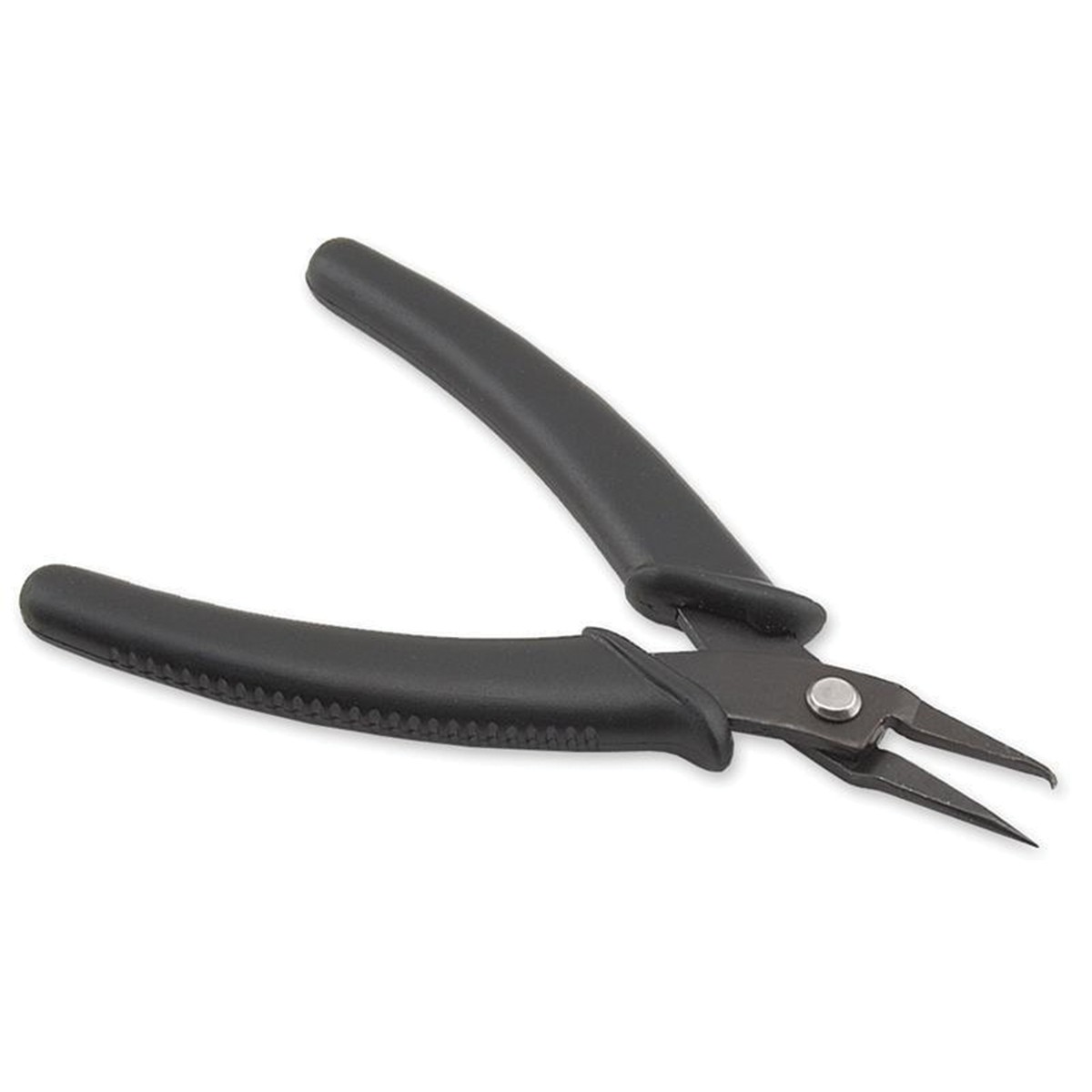AFW Split Ring Pliers with black ergonomic handles and pointed jaws for opening and replacing split rings on fishing tackle.