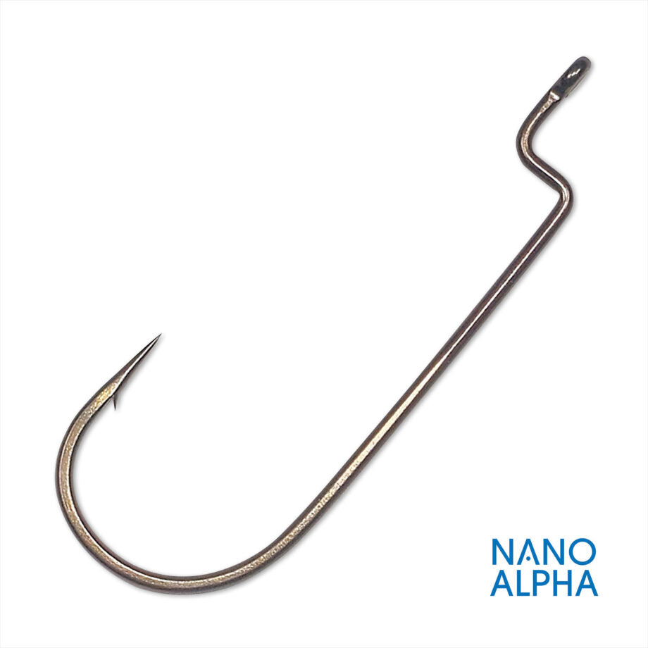 Gamakatsu Offset Round Bend Worm Hooks (NanoAlpha)