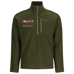 Simms Thorne Bros. Logo Rivershed-Half Zip