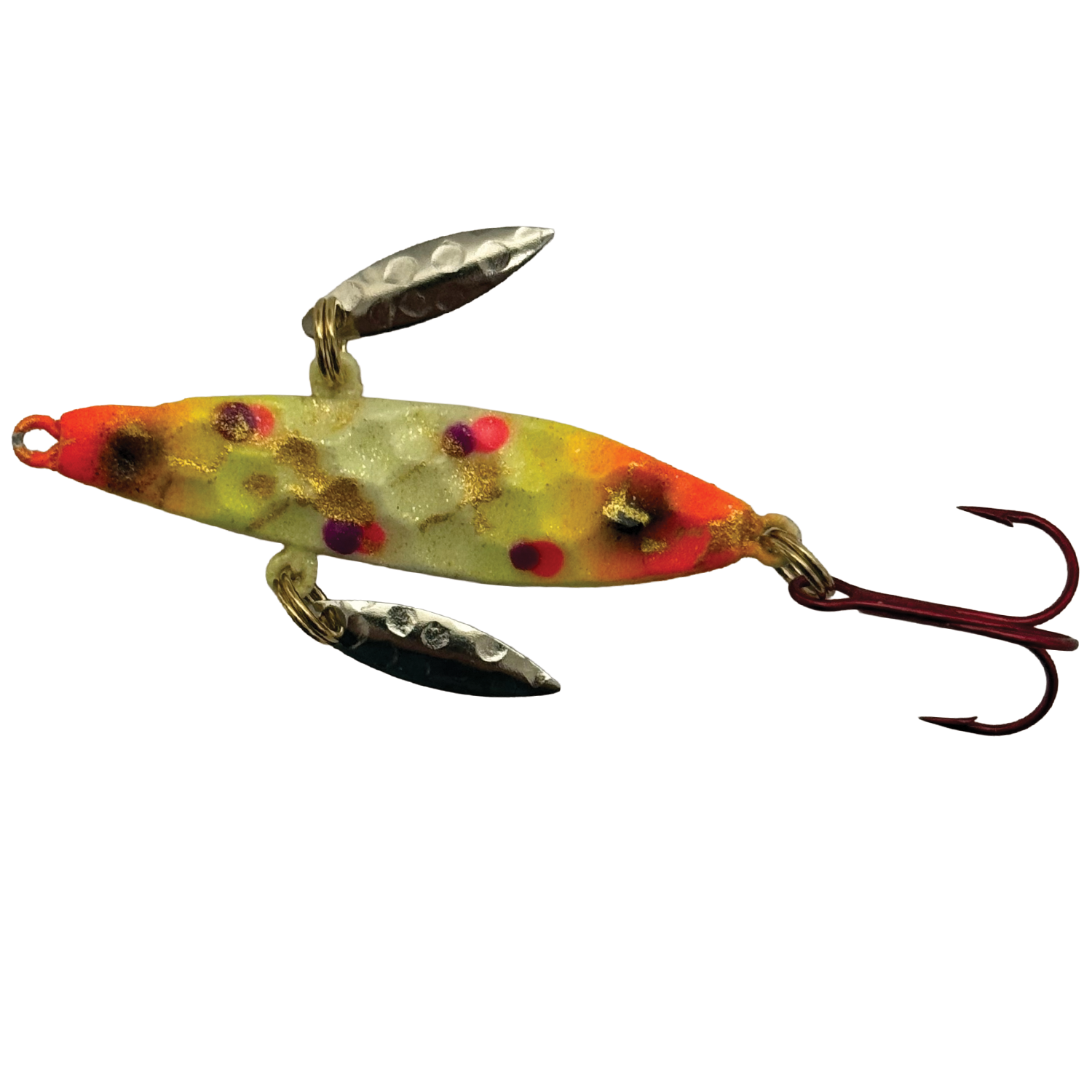 JR's Tackle Hammered Flasher Spoon