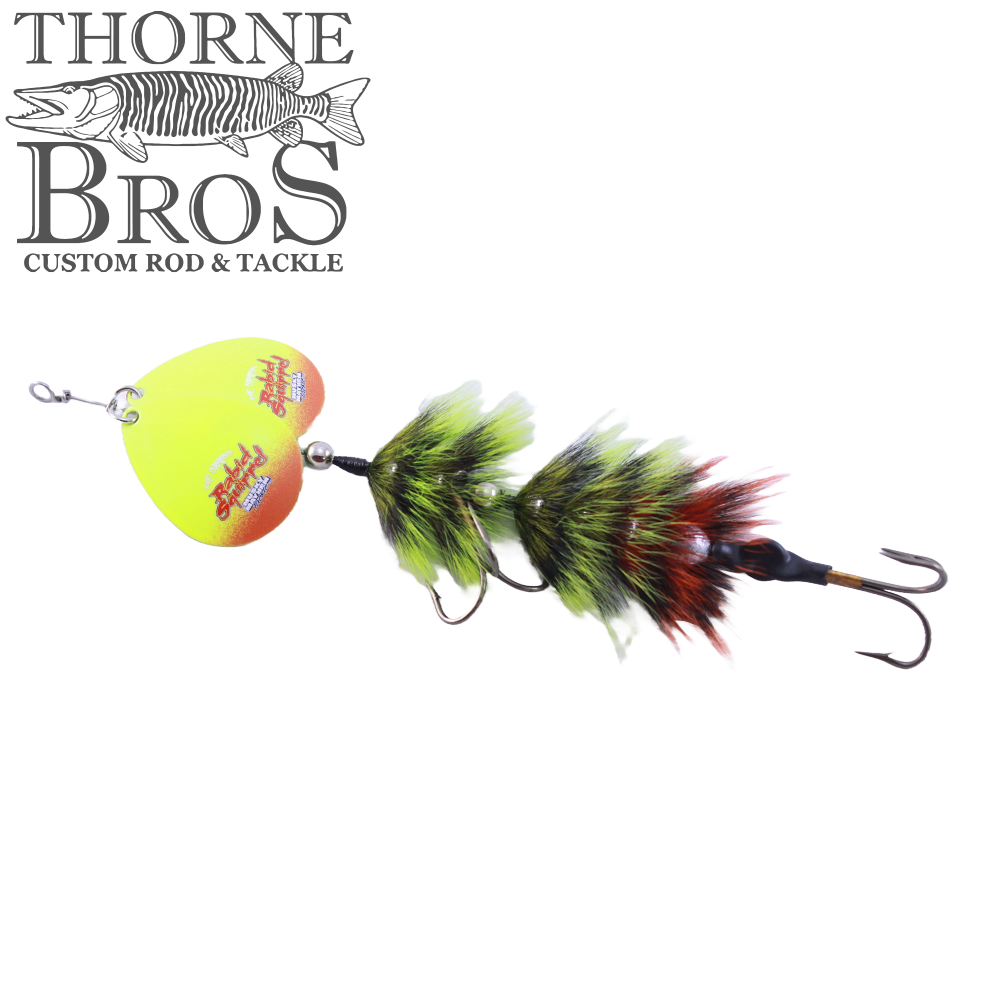 Musky Mayhem Rabid Squirrel 8" - Double Blades