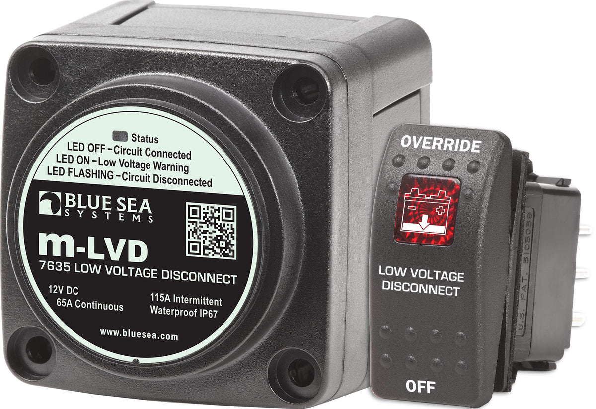 Blue Sea Systems m-LVD Low Voltage Disconnect 7635