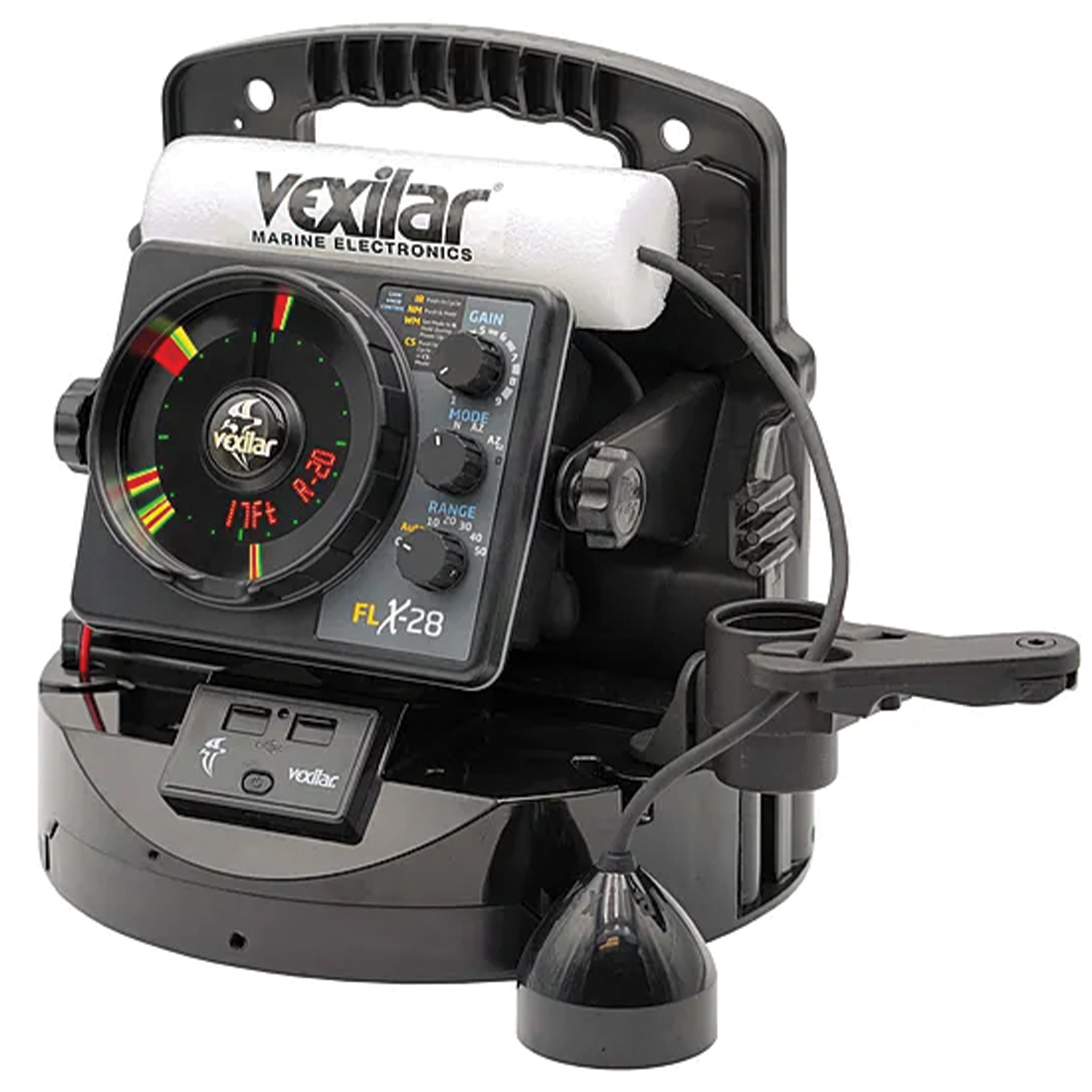 Vexilar FLX-28 ProPack Elite (Lithium Battery) w/ ProView Ice-Ducer