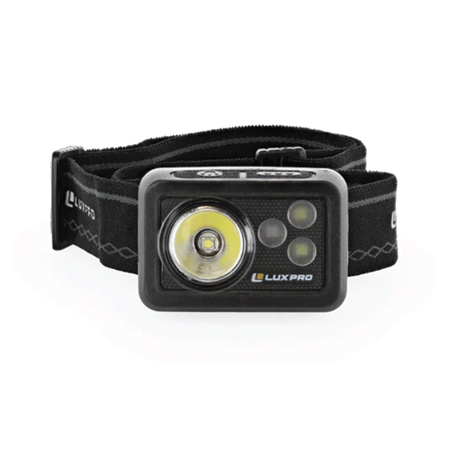 LuxPro Tri-Color Waterproof LED Headlamp