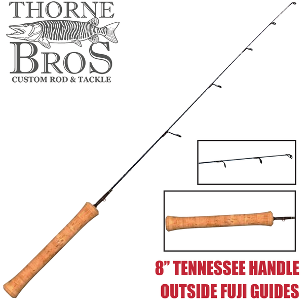 Thorne Brothers Custom Ice Rod - Walleye Medium Heavy Sweet Heart
