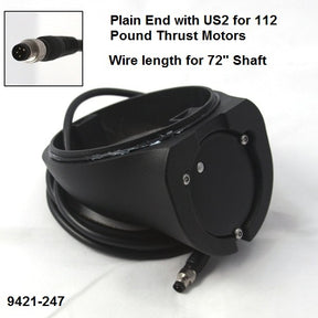 Minn Kota PLN END HSG/TRNDCR ASY 4.5 | 112LB THRUST | 72" | TRANSDUCER P/N: 9421-247