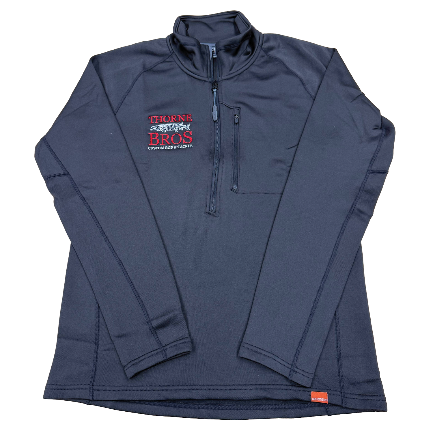 Grundens Thorne Bros. Logo Thermal 1/2 Zip