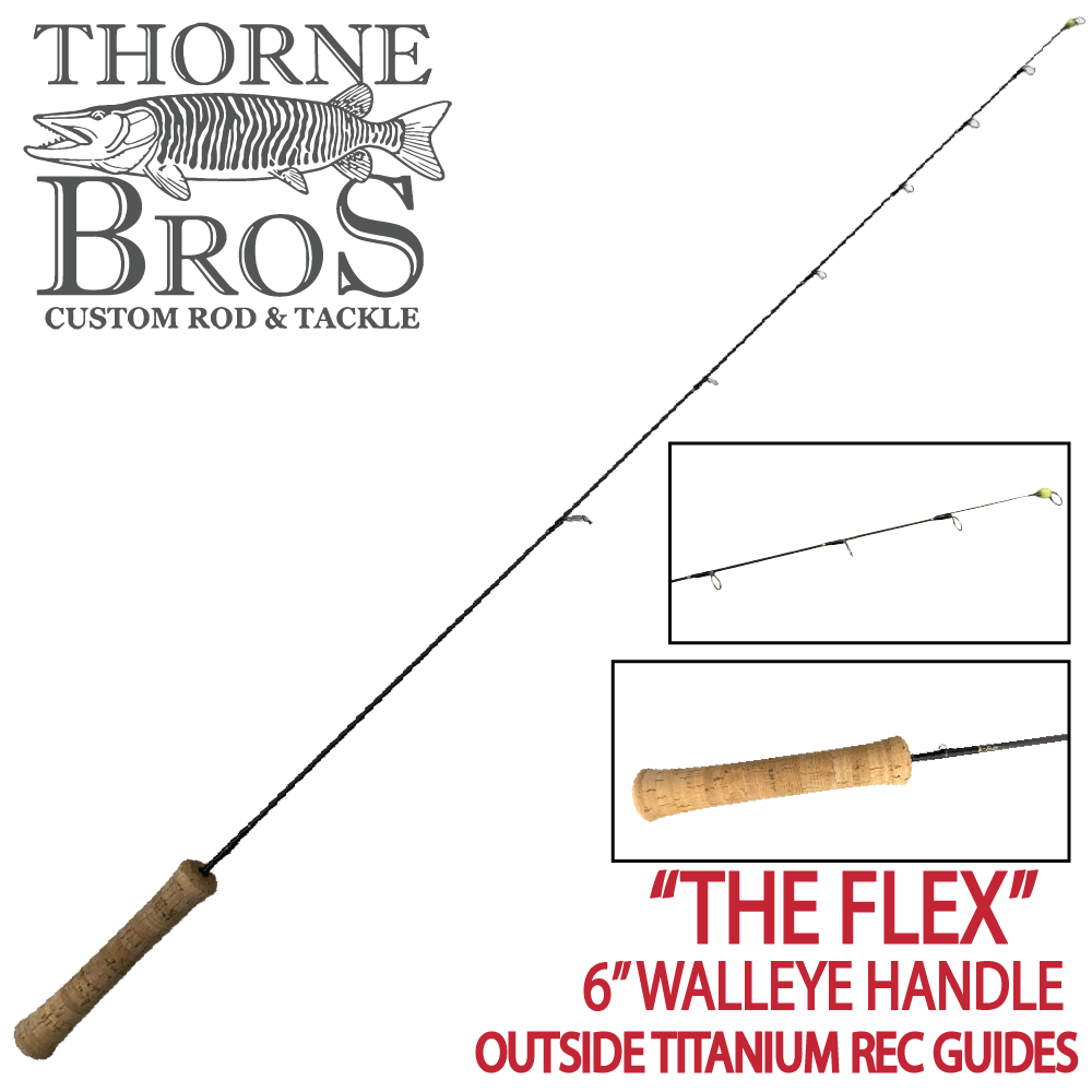 Thorne Bros Custom Ice Rod -  Crappie Chronicles "Flex"