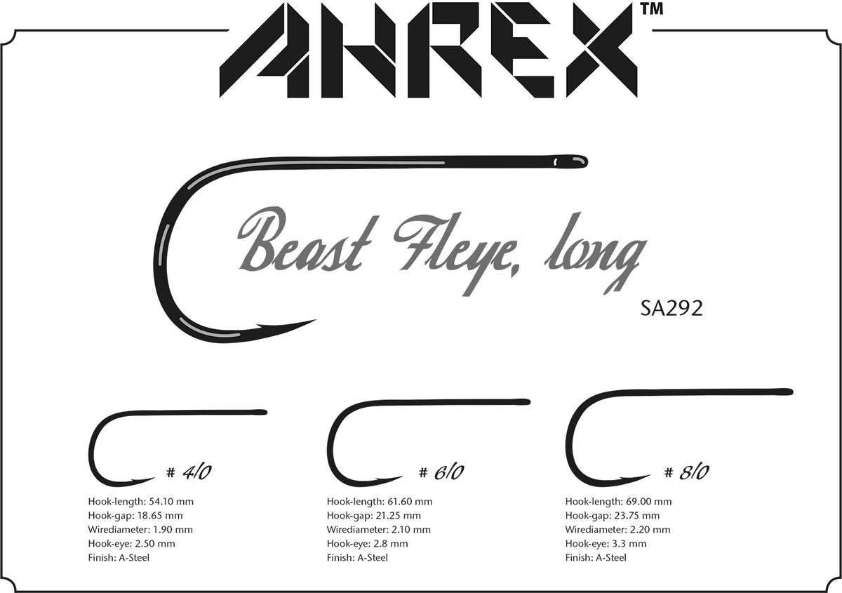 Ahrex SA292Bob Popovics Beast Fleye Long