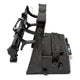 Brew City Shuttle Box - SKU: BC-SB, black fishing tackle carrier with upright rod holders and adjustable shoulder strap