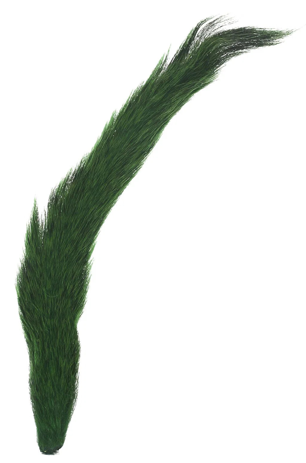 Marabou Brothers Squirrel Tail dark green squirrel tail fishing lure material for custom musky fishing tackle
