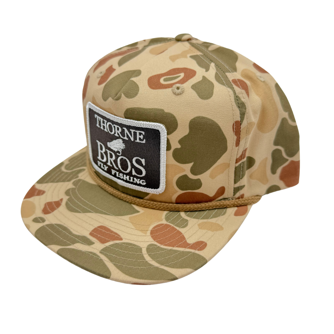 Thorne Bros Fly Fishing Logo Richardson Umpqua 256P Light Camo