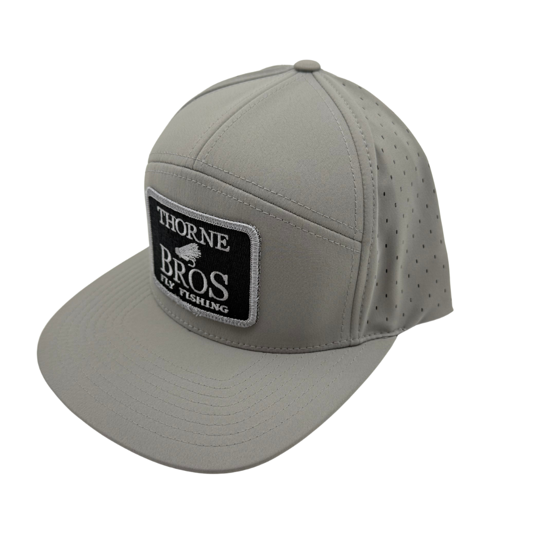 Thorne Bros Fly Fishing Logo Richardson 169 Cannon Cap Grey