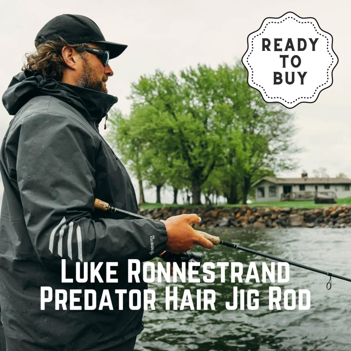 Luke Ronnestrand Thorne Bros Predator Hair Jig Rod