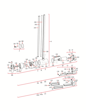 Minn Kota WASHER - STEEL THRUST | 80LB THRUST | 4.0 | 112LB THRUST | 4.5 P/N: 990-051