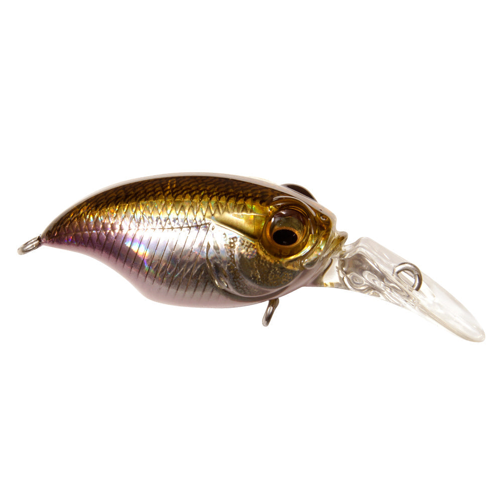 Megabass Griffon MR-X BFS fishing lure with realistic shad shape, detailed scale texture, and a translucent diving lip designed for effective fishing tackle use.
