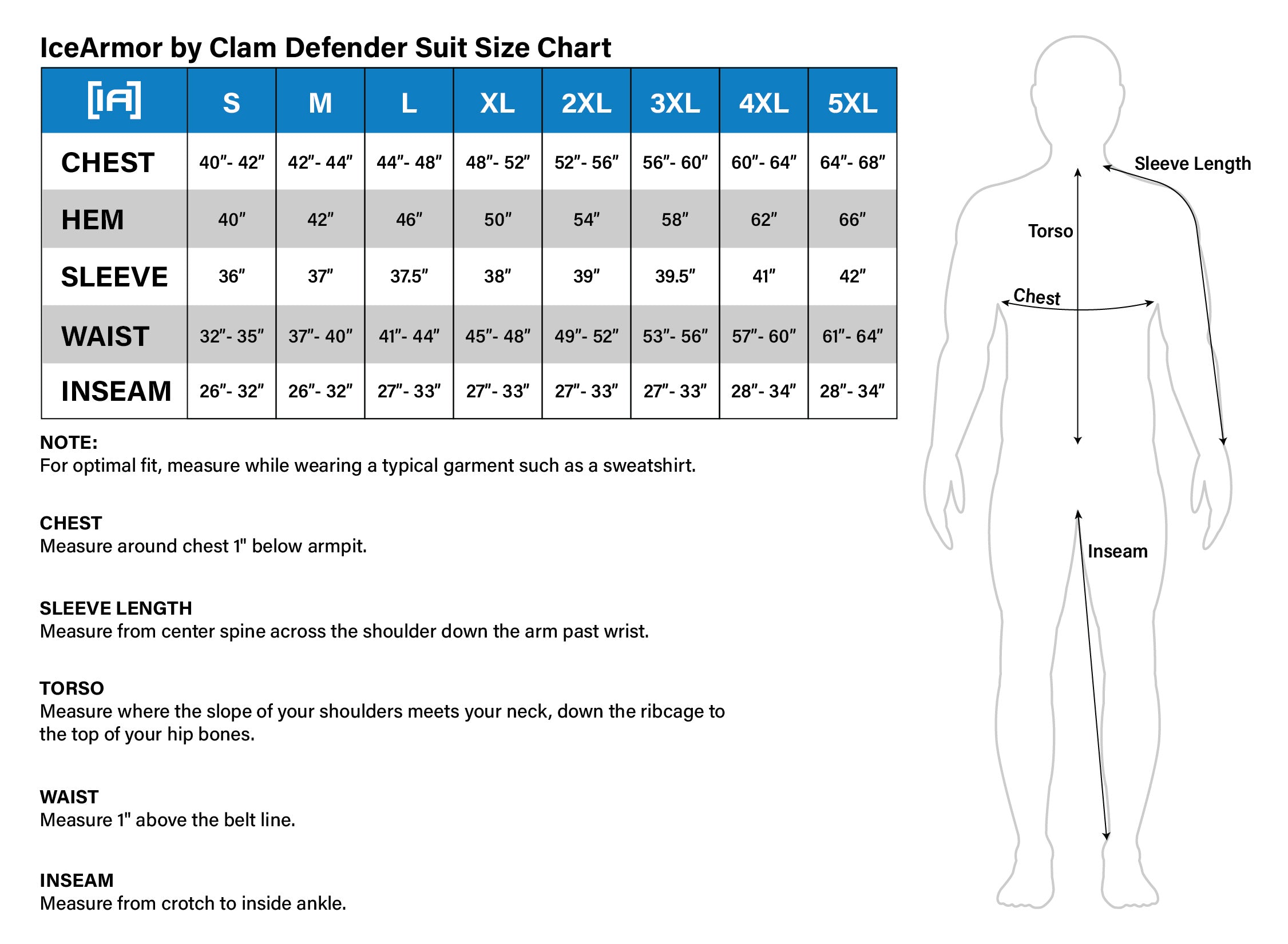 Clam Ice Armor Defender Bib