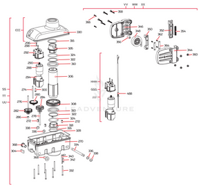 Minn Kota GEAR & PINION, DR.HSG, STAGE 2 P/N: 2322210