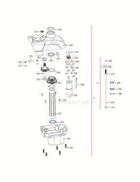 Minn Kota WASHER-5/16" HIGH CLLR LCK P/N: 2281700