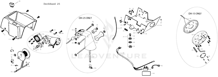 Minn Kota SWITCH-CONTROL, UP-OFF-DWN,WHT P/N: 2374000