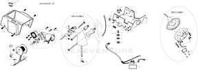 Minn Kota SWITCH-CONTROL, UP-OFF-DWN,WHT P/N: 2374000