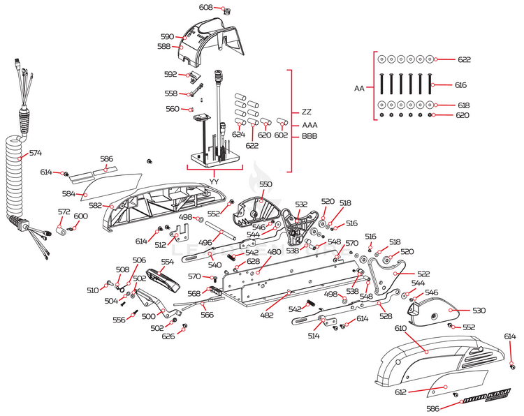 邦楽 Lunch Time Speax - Blue Print Maneuver Minn Kota CTRL BD,24/36V IP TRV BT,SHRNK | SHRUNK TUBES | i