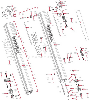 Minn Kota DECAL, BT TALON 10/12 MK P/N: 2376837