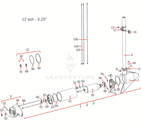 Minn Kota COLLAR-LATCH, PD/AP P/N: 2301555